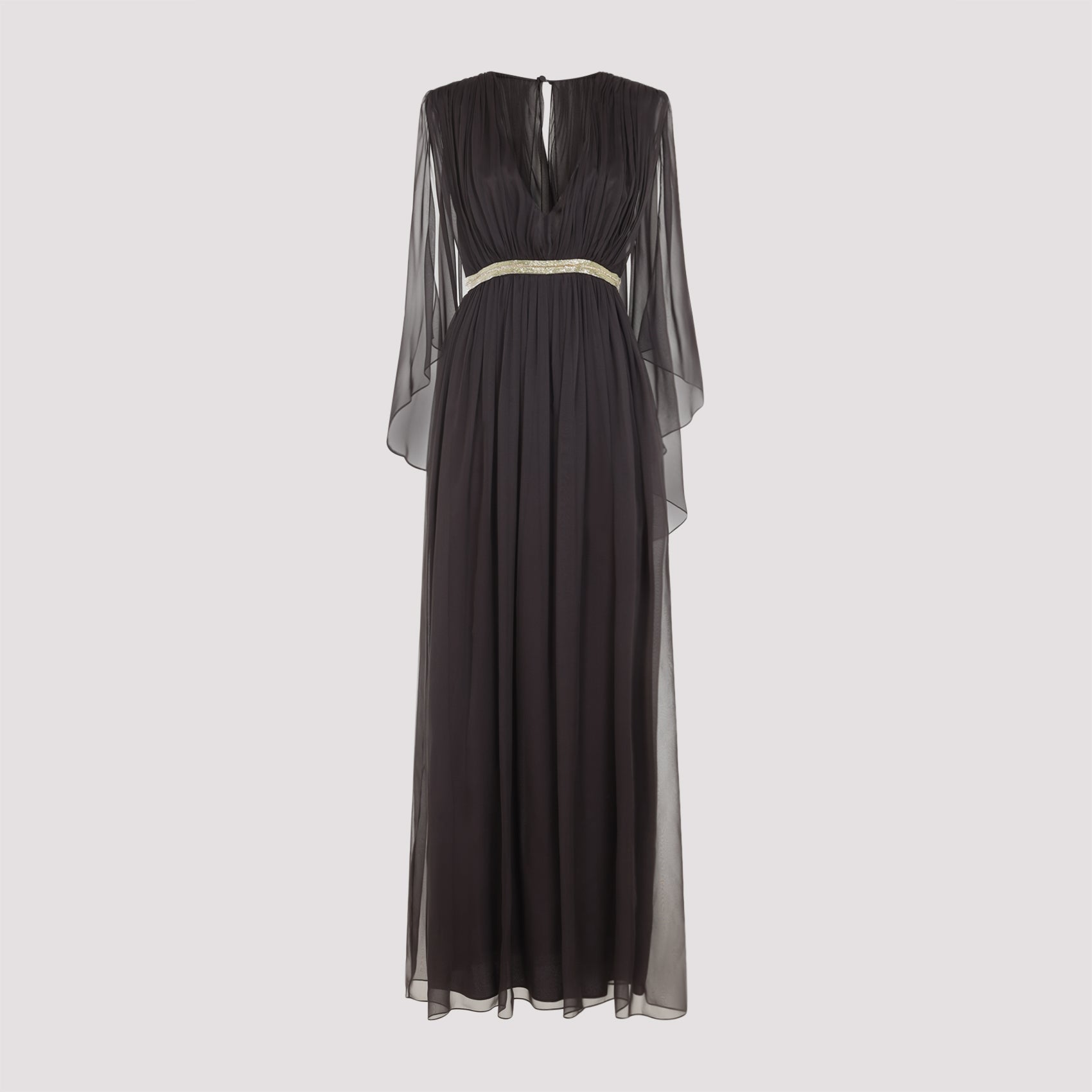 Alberta Ferretti Chiffon Long Dress - WOMEN CLOTHING - Alberta Ferretti - T.Luxy