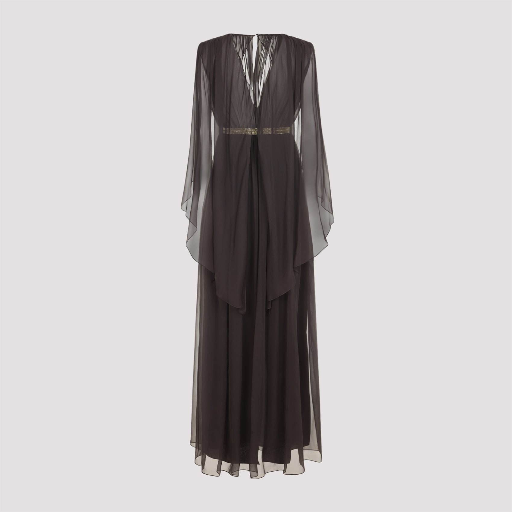 Alberta Ferretti Chiffon Long Dress - WOMEN CLOTHING - Alberta Ferretti - T.Luxy