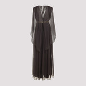 Alberta Ferretti Long dresses - Brown | f2d919e4b9f15840e32b60a7bbf606ecd3ad09d8