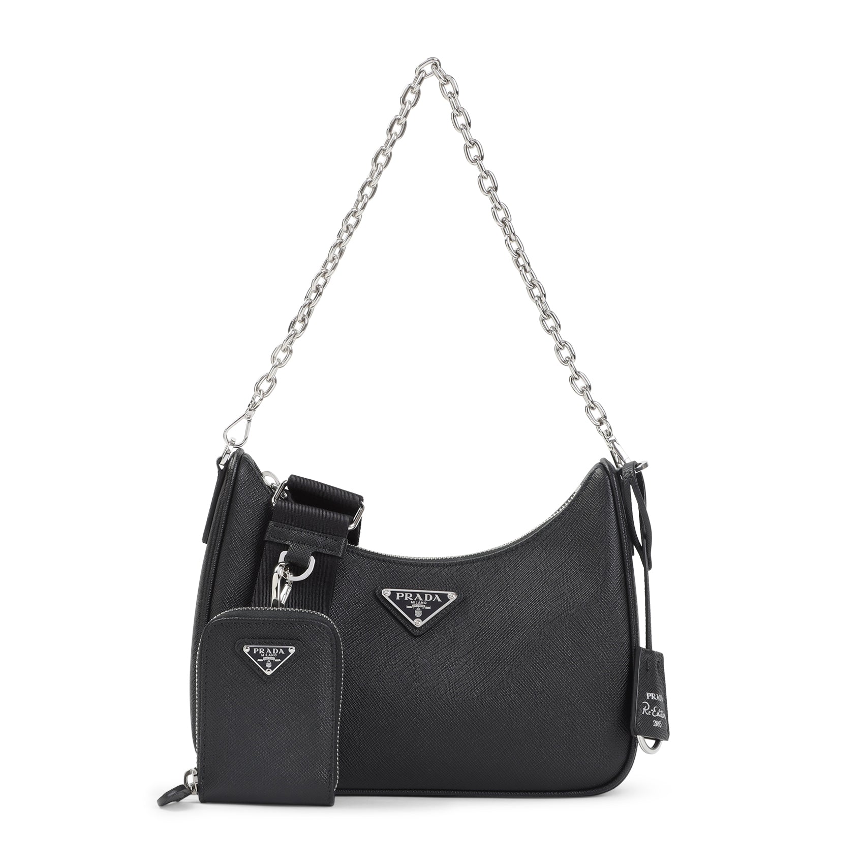Prada Shoulder Bags - Black | 2b68b149fd659b9294dd36f213605ba9f644419c