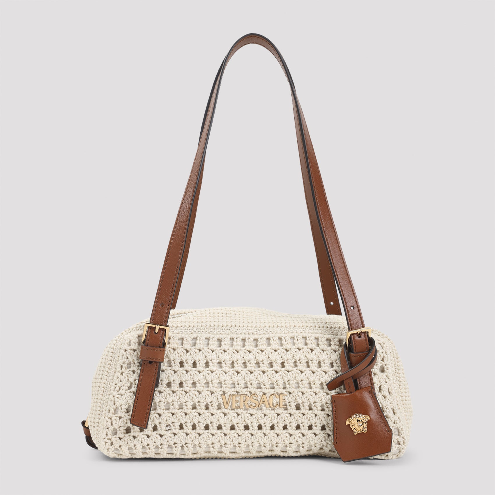 Versace Shoulder Bags - Nude & Neutrals | 2d0c893247d4be3f89fbe42edcbd5bcfc9c3e127