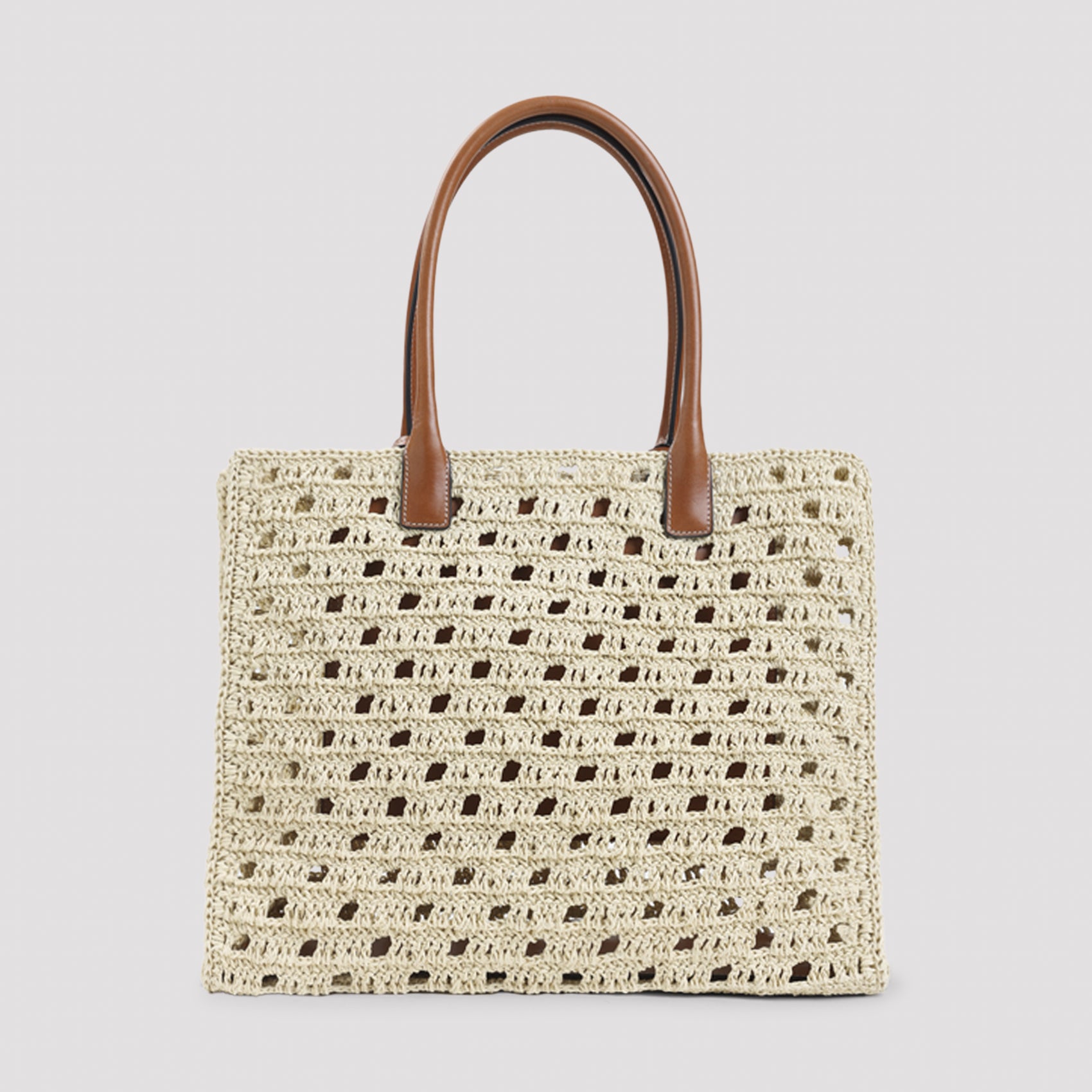 Versace Rafia Large Tote Bag - WOMEN BAGS - Versace - T.Luxy