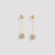 Alexander Mcqueen Earrings - Metallic | 9f9358199860ee64c87e5094311f5e7717a5b7ae