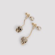 Alexander Mcqueen Earrings - Metallic | fdeb584d272268c39daf5f1c89ba696f5215cdda