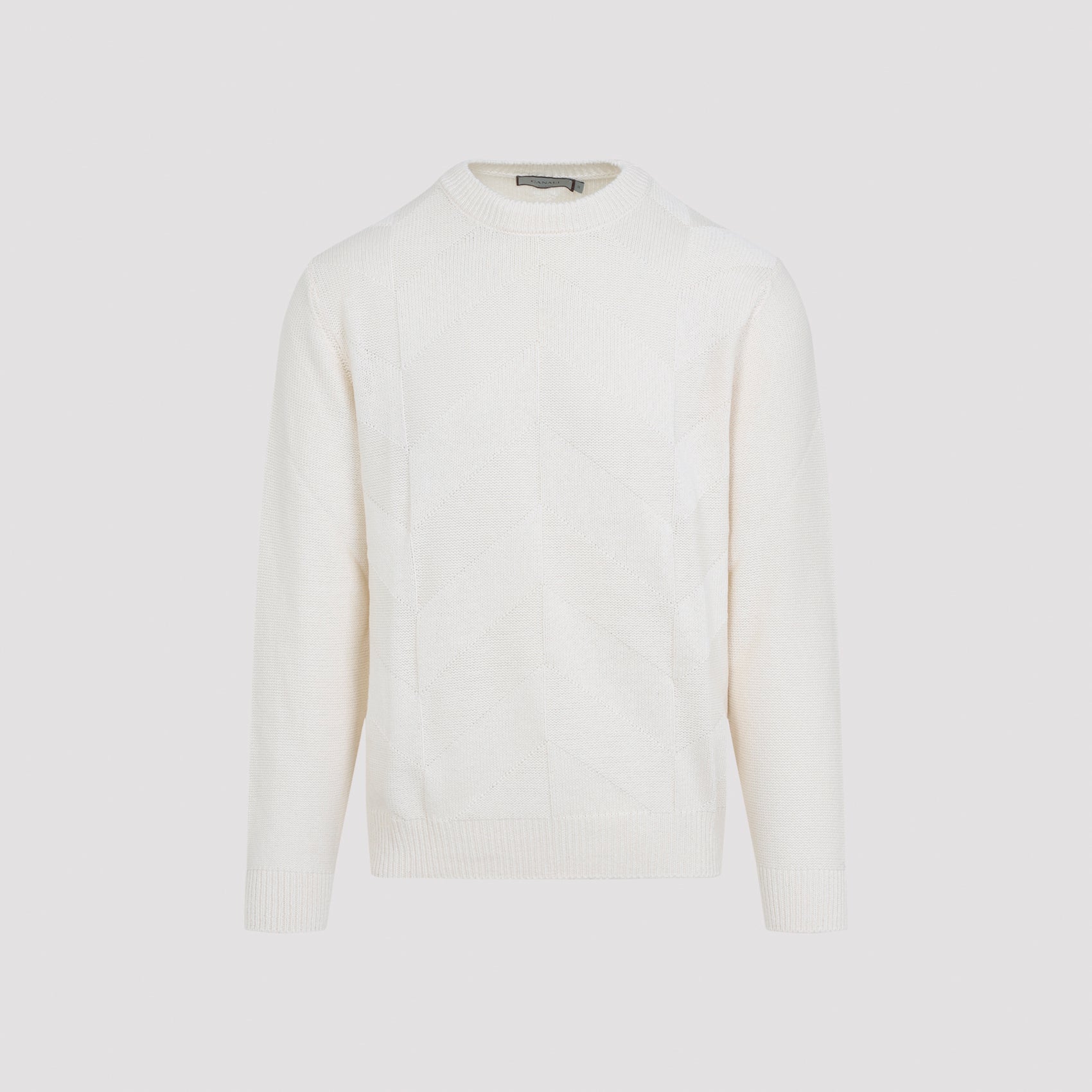 Canali Sweater - White | 62b6c25d57073f13ed94dda9493d15d7e00b23c8