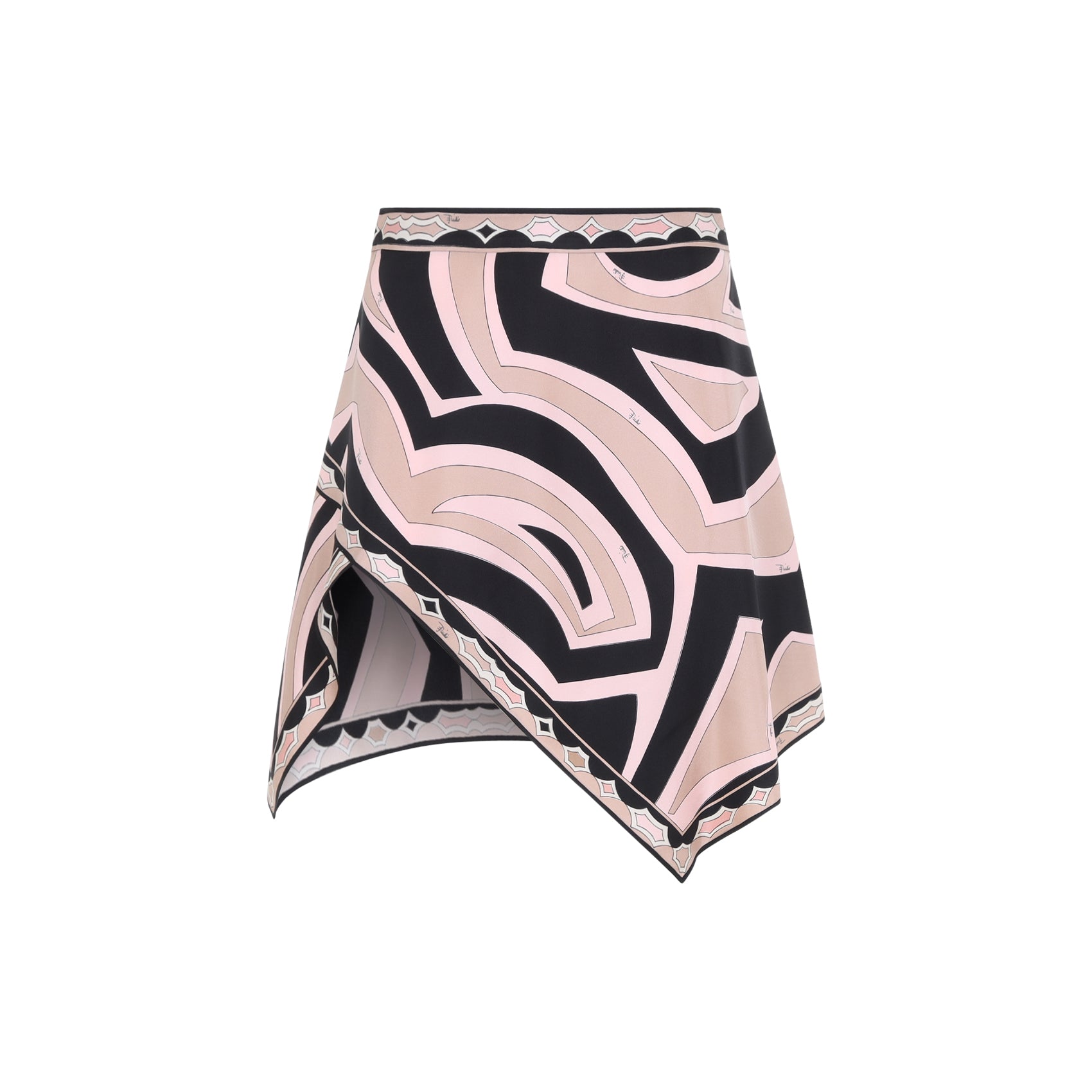 Pucci Silk Twill Mini Skirt - WOMEN CLOTHING - Pucci - T.Luxy