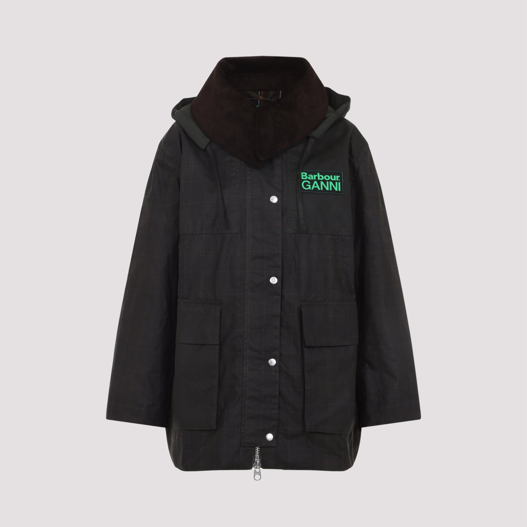 Barbour X Ganni Jackets - Green | fdd1654d2a72b729278cb1dec172698f630e1d57