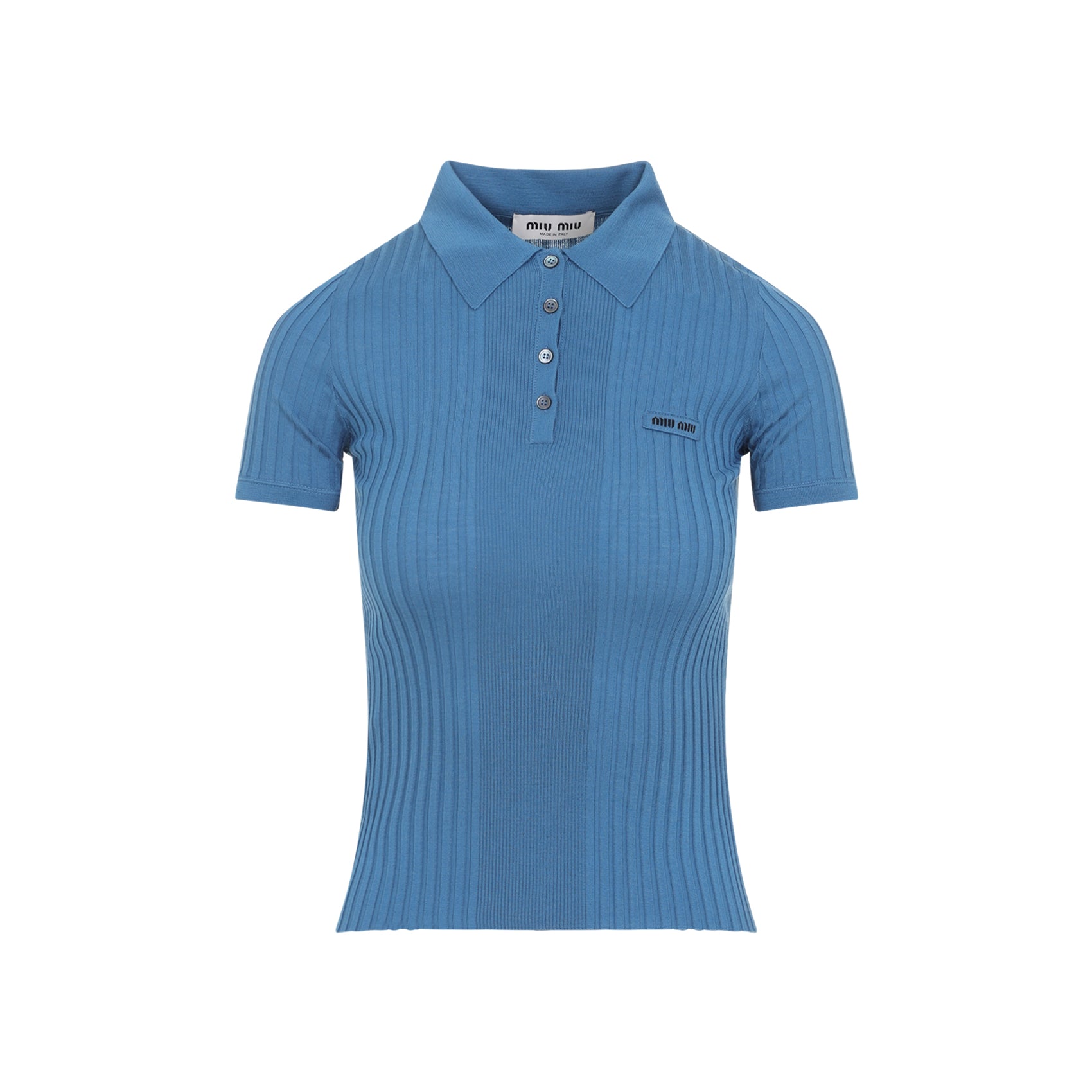 Miu Miu POLO - Blue | a2192ec6a439776b03b03f1a0bf88d5416ec3079