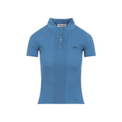 Miu Miu POLO - Blue | a2192ec6a439776b03b03f1a0bf88d5416ec3079