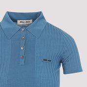 Miu Miu POLO - Blue | 20260aebc74b0af02df54d5ff015397da4a24f4c