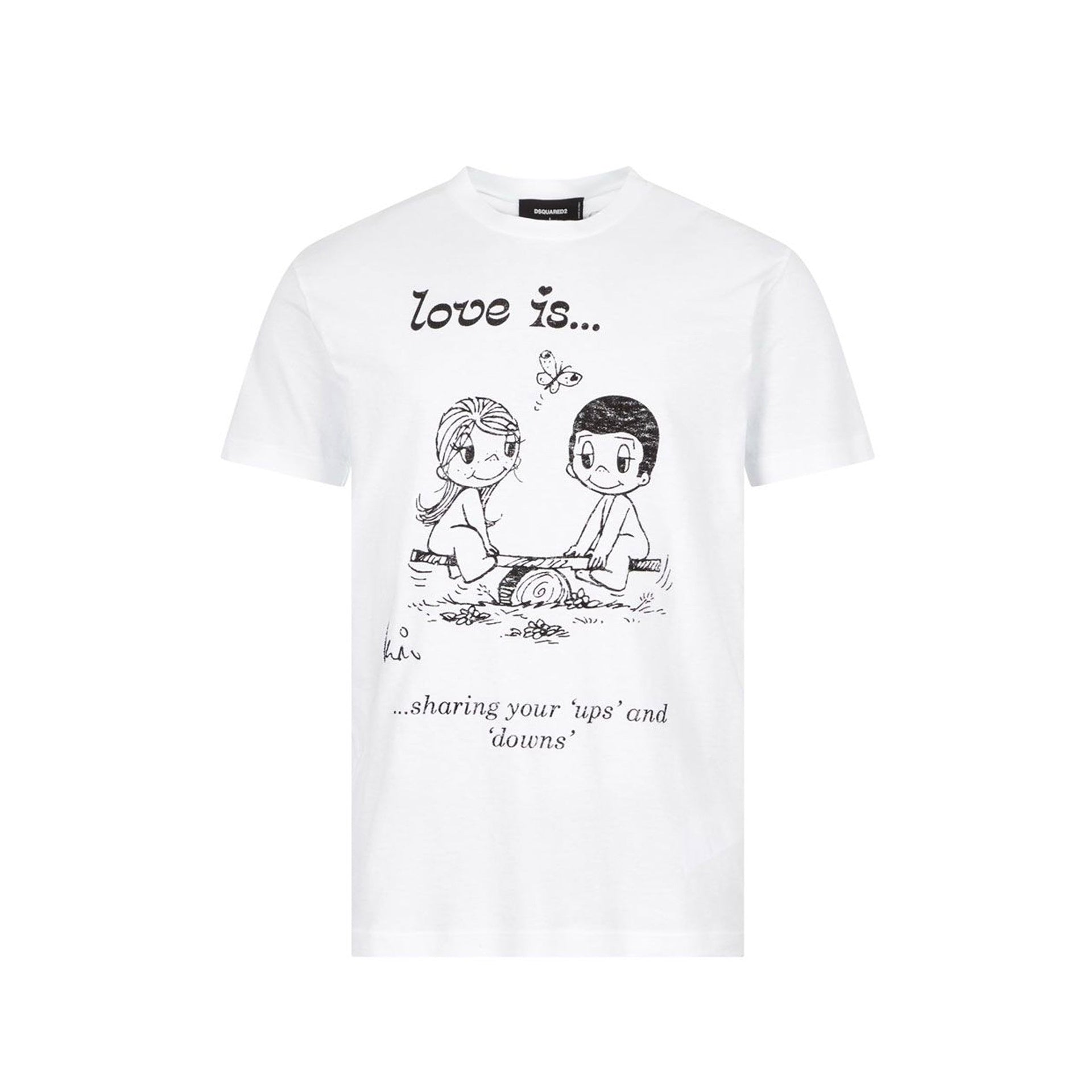 Dsquared2 Cotton T-Shirt - MEN CLOTHING - DSQUARED2 - Tluxy New