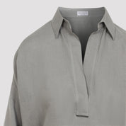Brunello Cucinelli Blouse - Green | 7feb49b23df47ca18c16dc28cec8d1033fdccd72