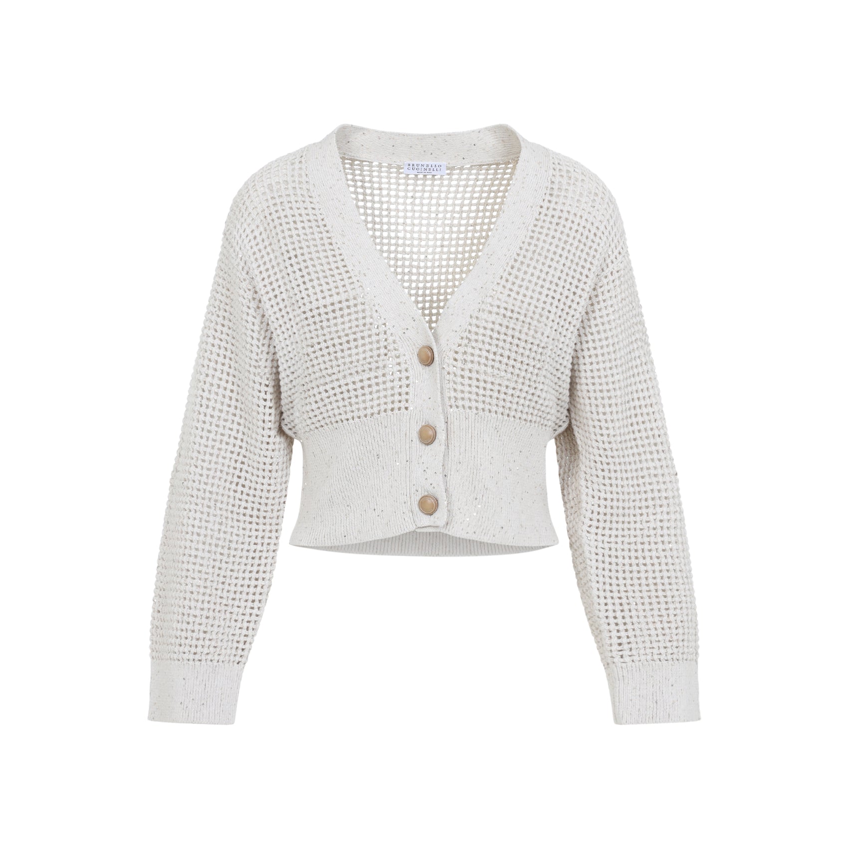 Brunello Cucinelli Cotton Cardigan - WOMEN CLOTHING - Brunello Cucinelli - T.Luxy