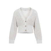 Brunello Cucinelli Cotton Cardigan - WOMEN CLOTHING - Brunello Cucinelli - T.Luxy