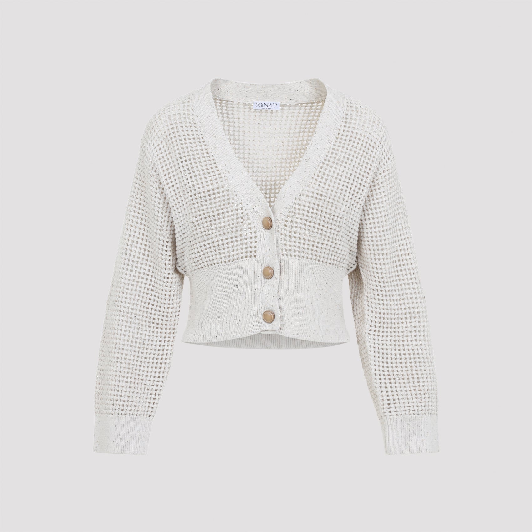 Brunello Cucinelli Cotton Cardigan - WOMEN CLOTHING - Brunello Cucinelli - T.Luxy