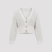 Brunello Cucinelli Cotton Cardigan - WOMEN CLOTHING - Brunello Cucinelli - T.Luxy