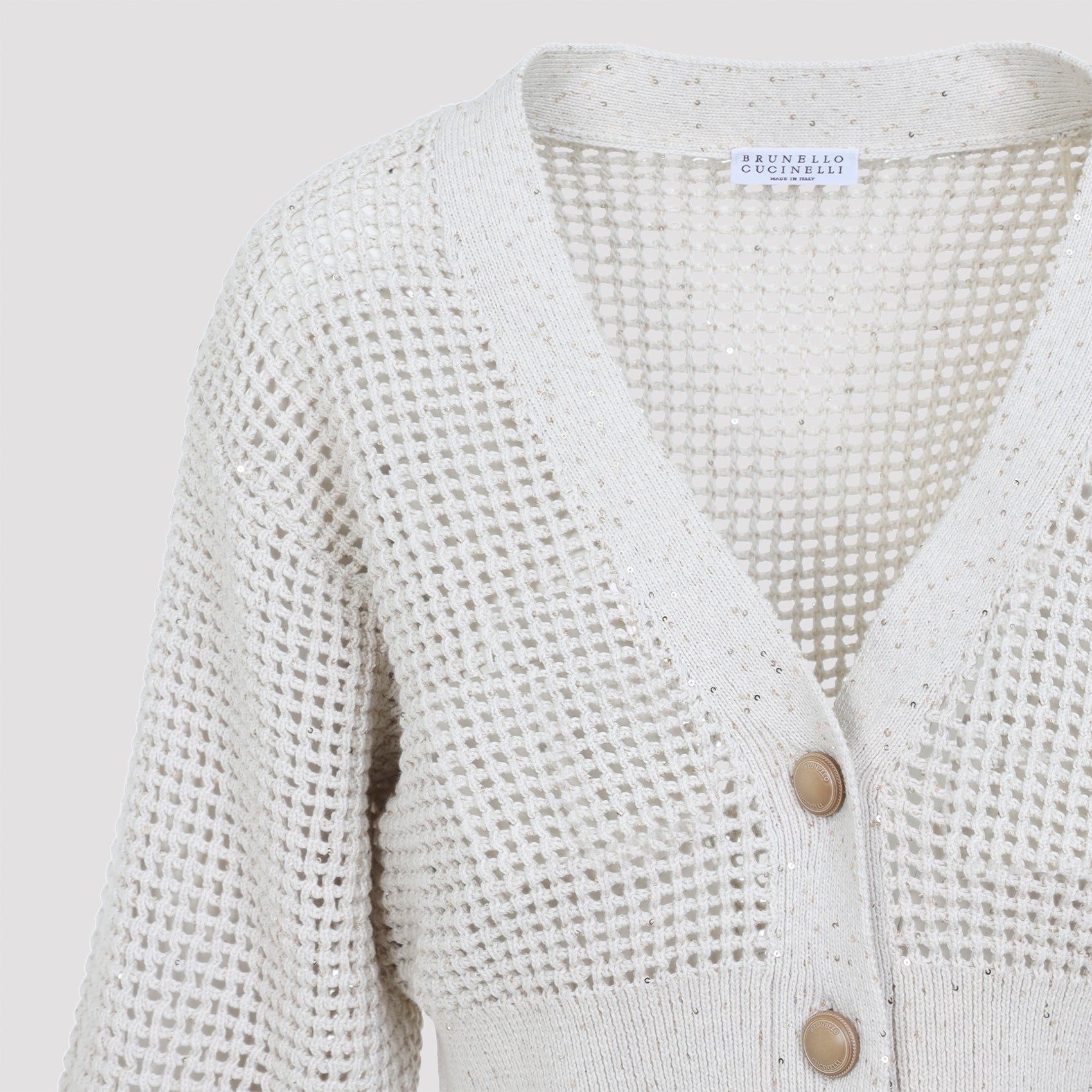 Brunello Cucinelli Cotton Cardigan - WOMEN CLOTHING - Brunello Cucinelli - T.Luxy