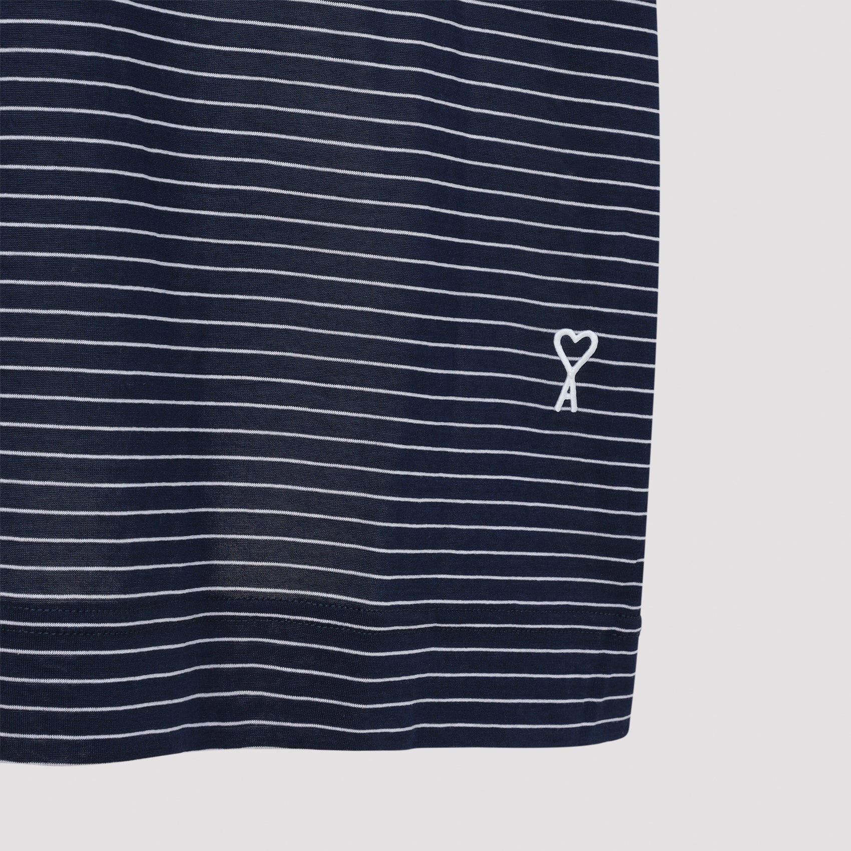 Ami Striped Boxy Fit Polo - MEN CLOTHING - Ami Paris - T.Luxy