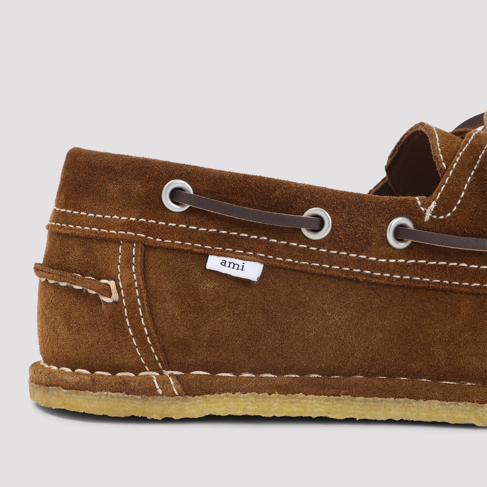 Ami Paris Loafers - Brown | a23188abc364740bc52f30112d67c2f5ba2c29d5