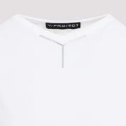 Y/Project Y Chrome T-Shirt - WOMEN CLOTHING - Y Project - T.Luxy