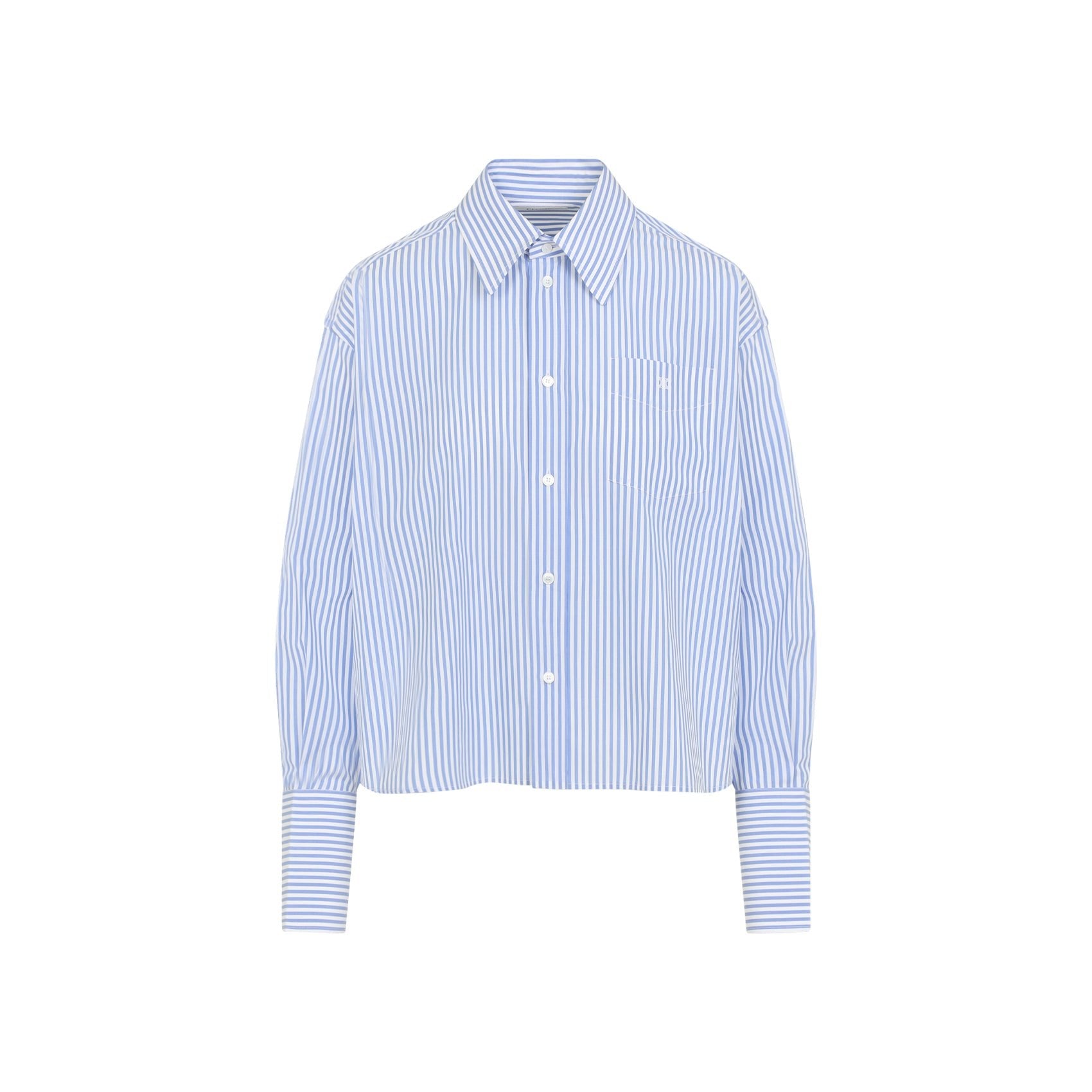 Celine Cropped Shirt - WOMEN CLOTHING - Celine - T.Luxy