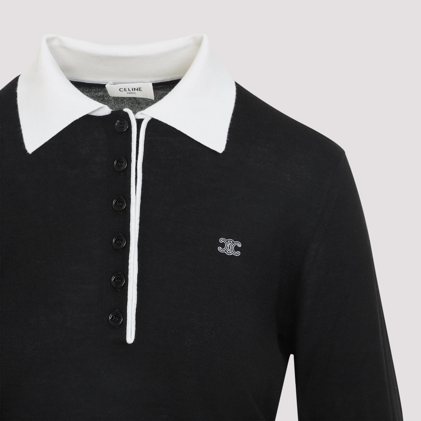 Celine Cashmere And Silk Polo - WOMEN CLOTHING - Celine - T.Luxy