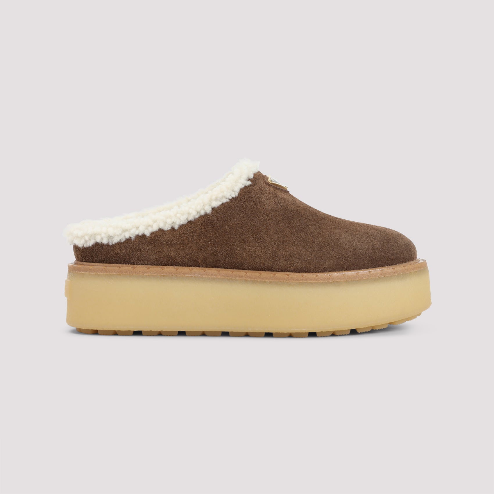 Prada Mules - Brown | f3626c234aa949bc153bf5e2e2ec0f7426fa1947
