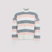Ami Striped Crewneck Sweater - MEN CLOTHING - Ami Paris - T.Luxy