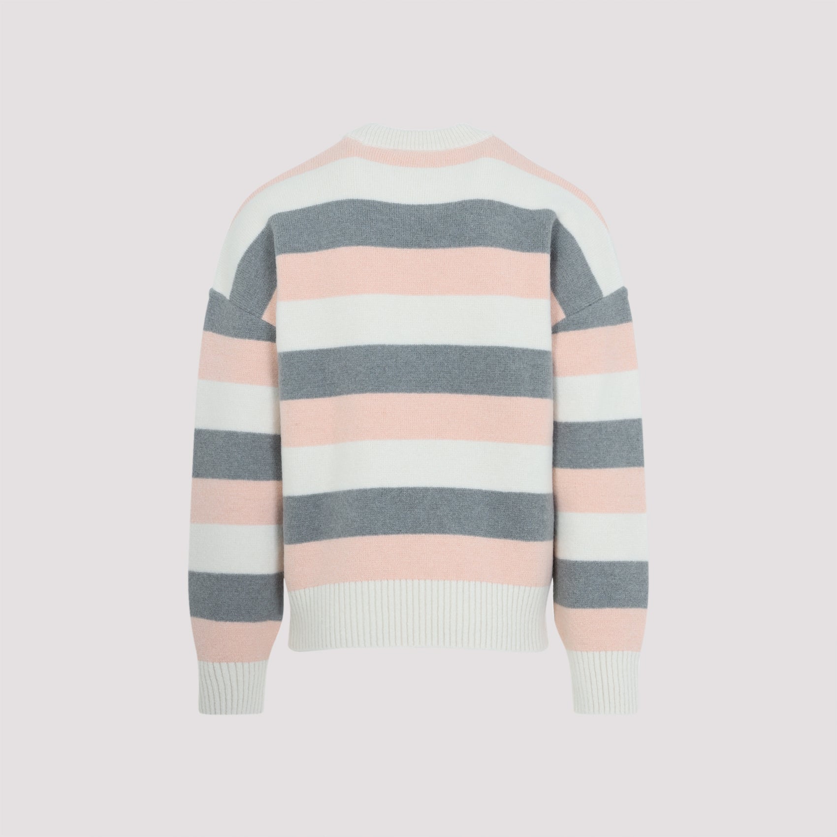 Ami Striped Crewneck Sweater - MEN CLOTHING - Ami Paris - T.Luxy