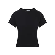 Agolde Adine Shrunken T-Shirt - WOMEN CLOTHING - Agolde - T.Luxy