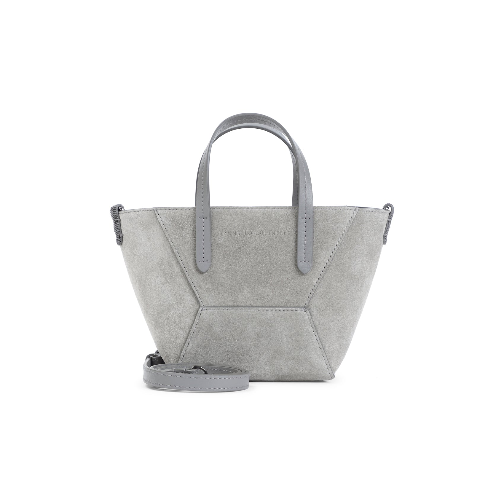 Brunello Cucinelli Suede Duomini Bag - WOMEN BAGS - Brunello Cucinelli - T.Luxy