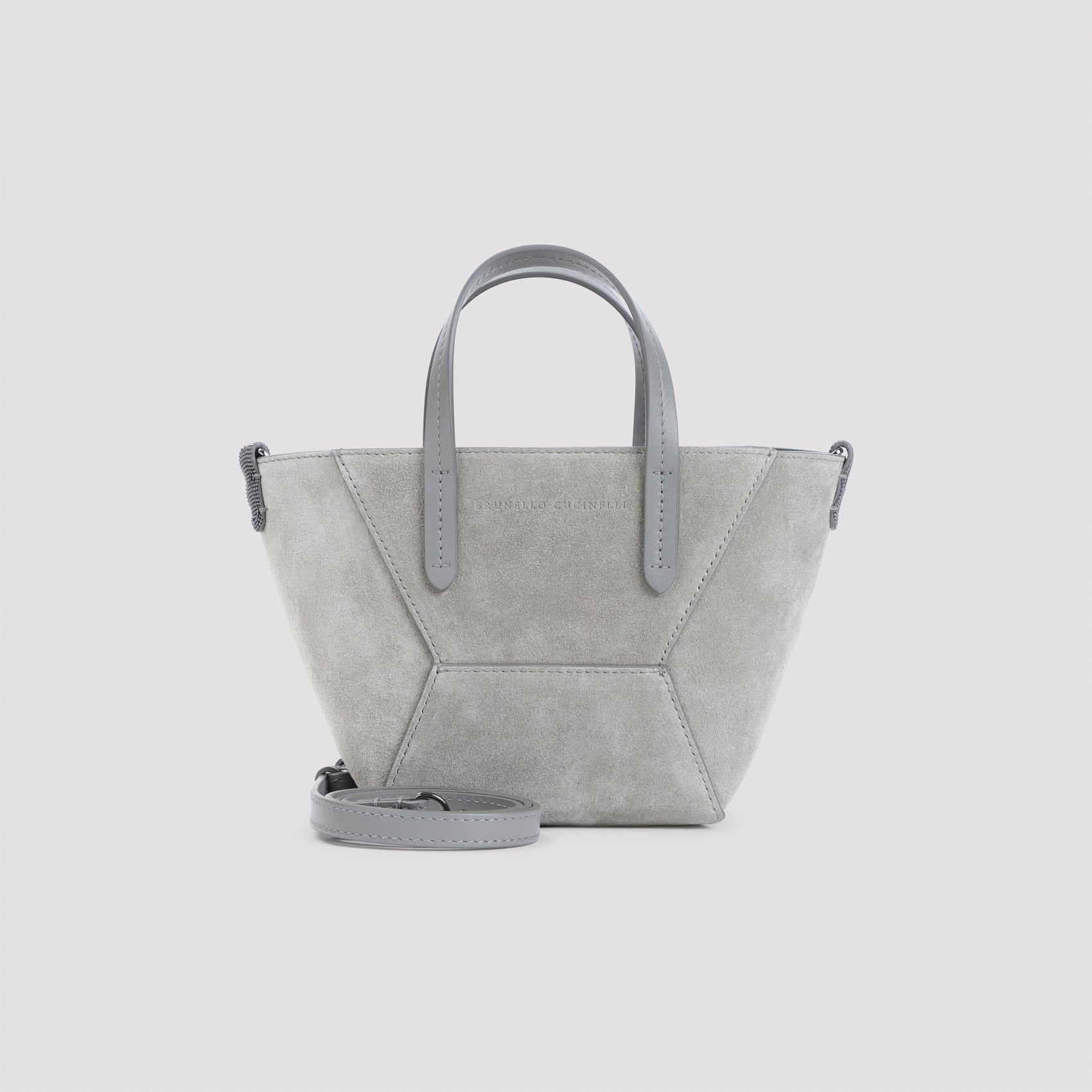 Brunello Cucinelli Suede Duomini Bag - WOMEN BAGS - Brunello Cucinelli - T.Luxy