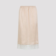Carven Midi skirts - Nude & Neutrals | 53223fc477410733a271bd9406ccc049ee6a8fb9