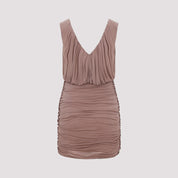 Saint Laurent DRESS - Nude & Neutrals | 3a090bde52b86b2ad721bcc8e5cf25993e7ec641