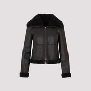 Akris Leather - Brown | 73be1ba6a70d351225a5928dd8bfa8193b4666d3