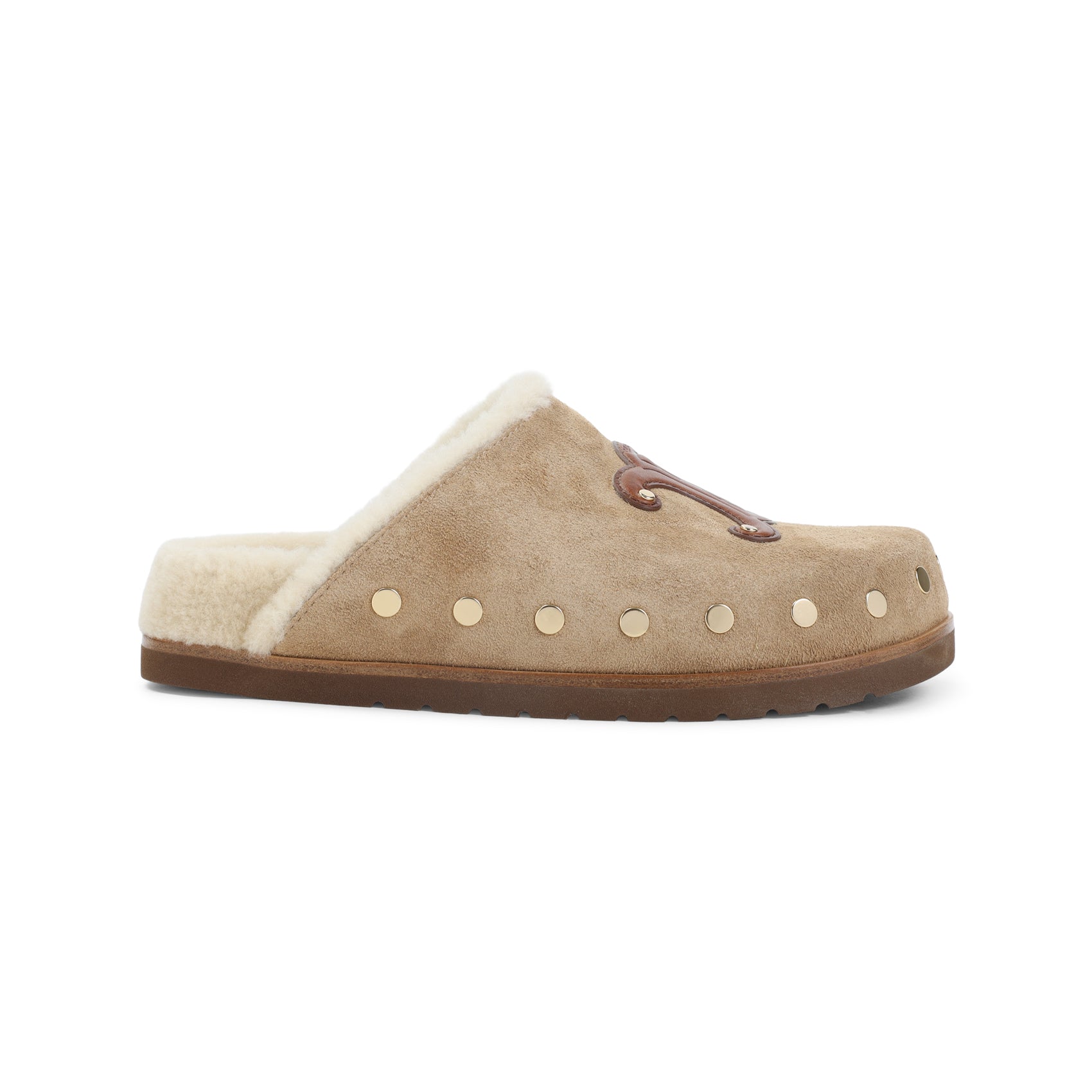 Celine Triomphe Wedge 15mm Mules - WOMEN SHOES - Celine - T.Luxy