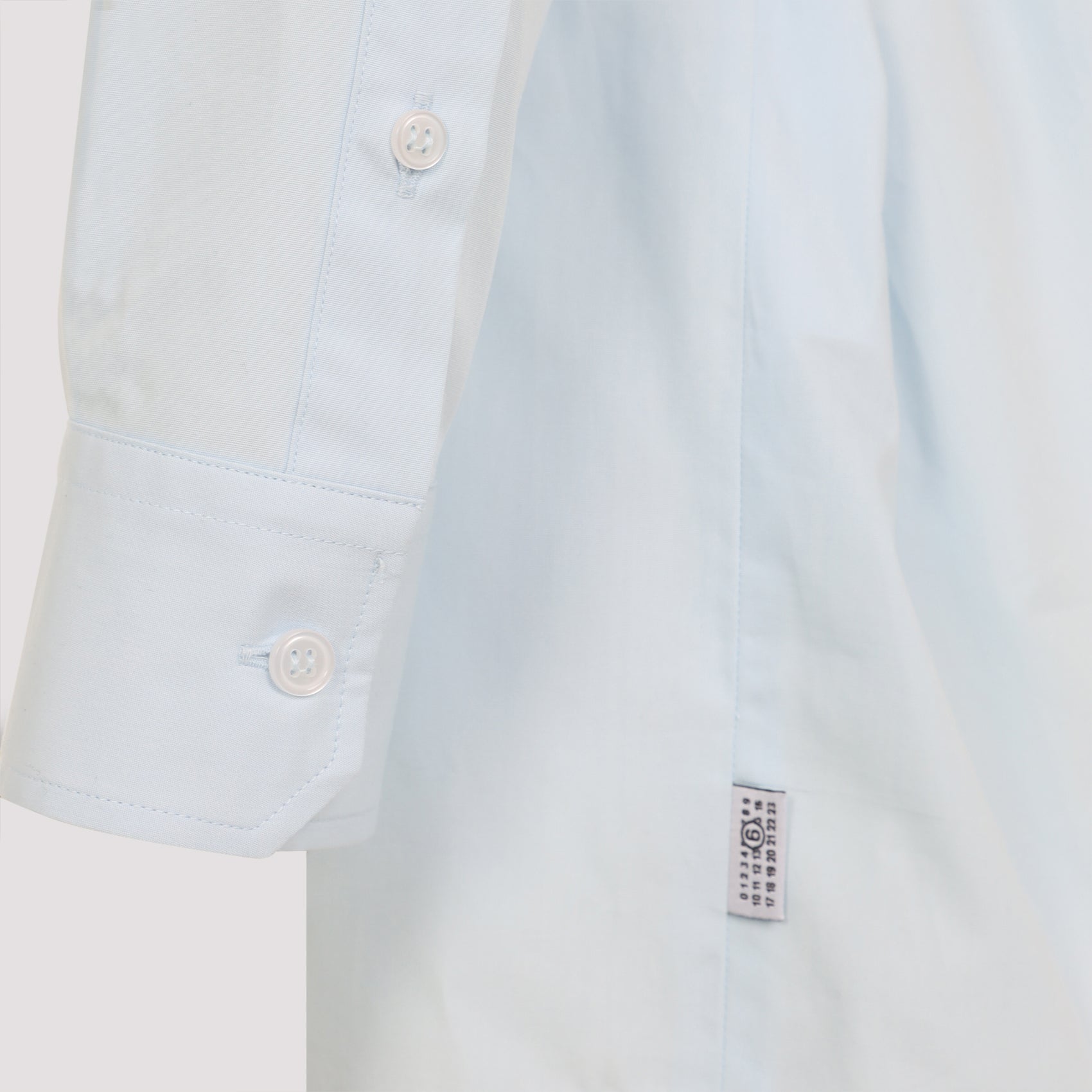 Mm6 Maison Margiela Shirts - Blue | 1ffceccc8d1a65b2be1dde24c4d93639b7e4fd18
