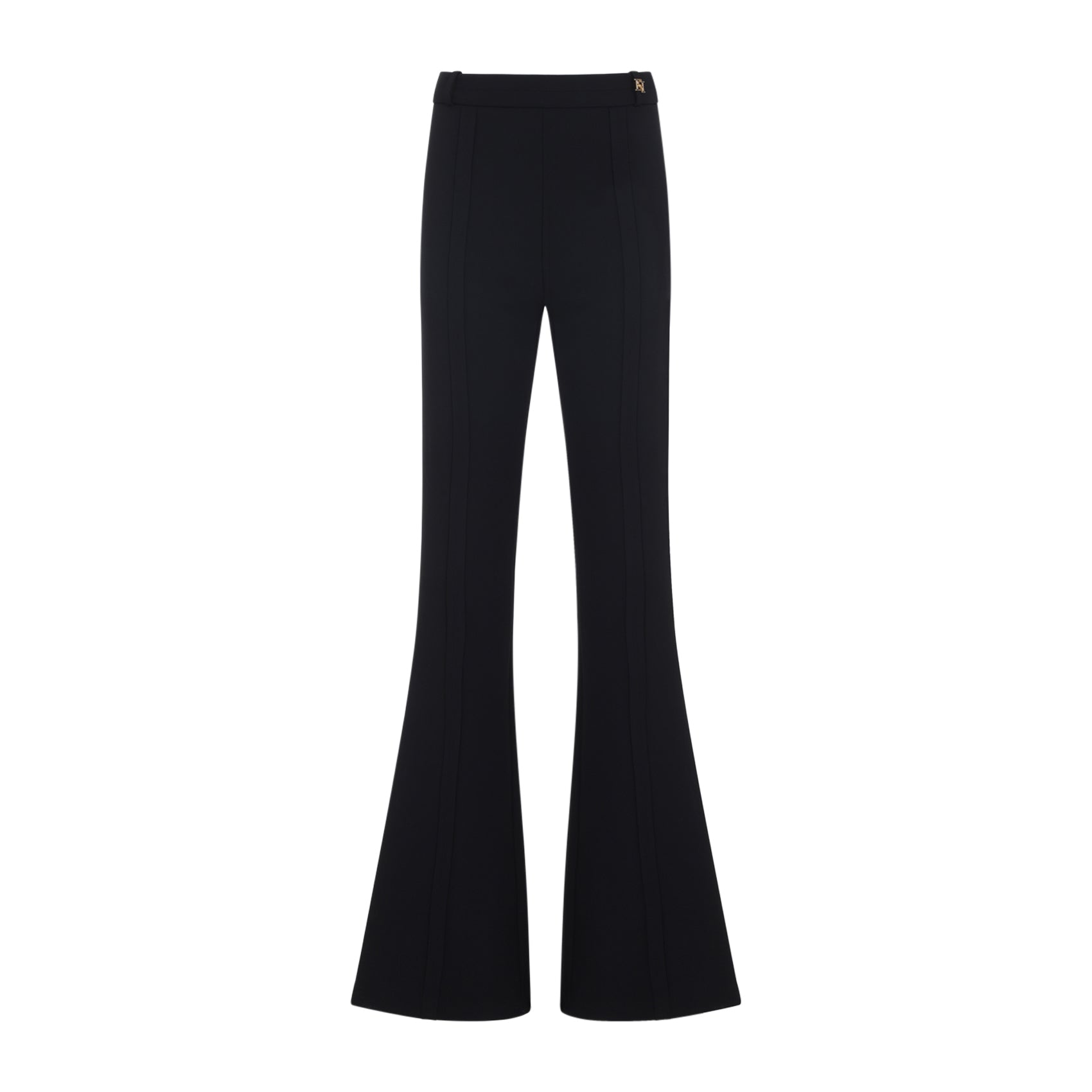 Elisabetta Franchi Regular & straight leg - Black | 09caf30605d11b5535e5ae183013ff1d8b391d2d