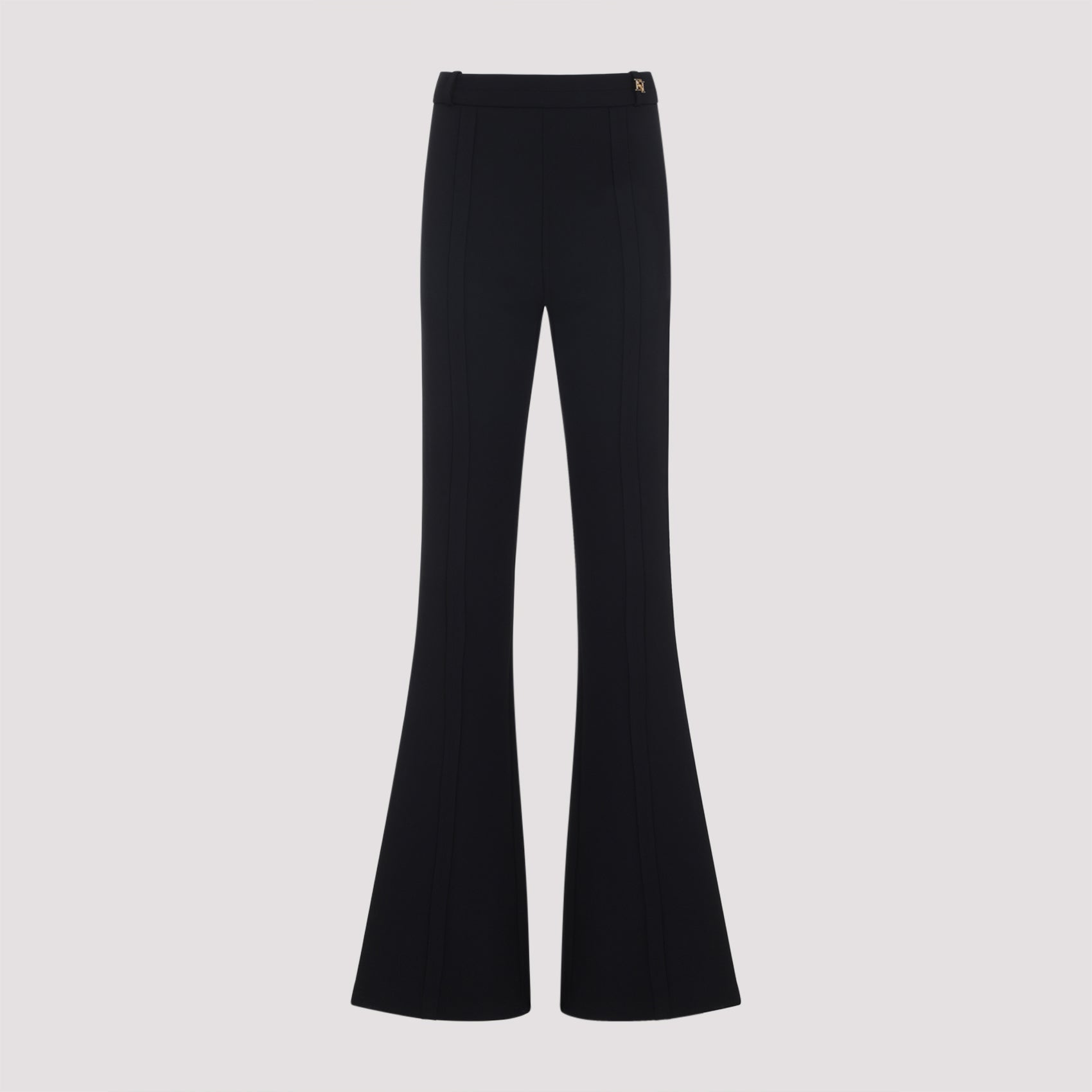 Elisabetta Franchi Regular & straight leg - Black | dd0e350fa683a06ee58b4873b72182836cf30992