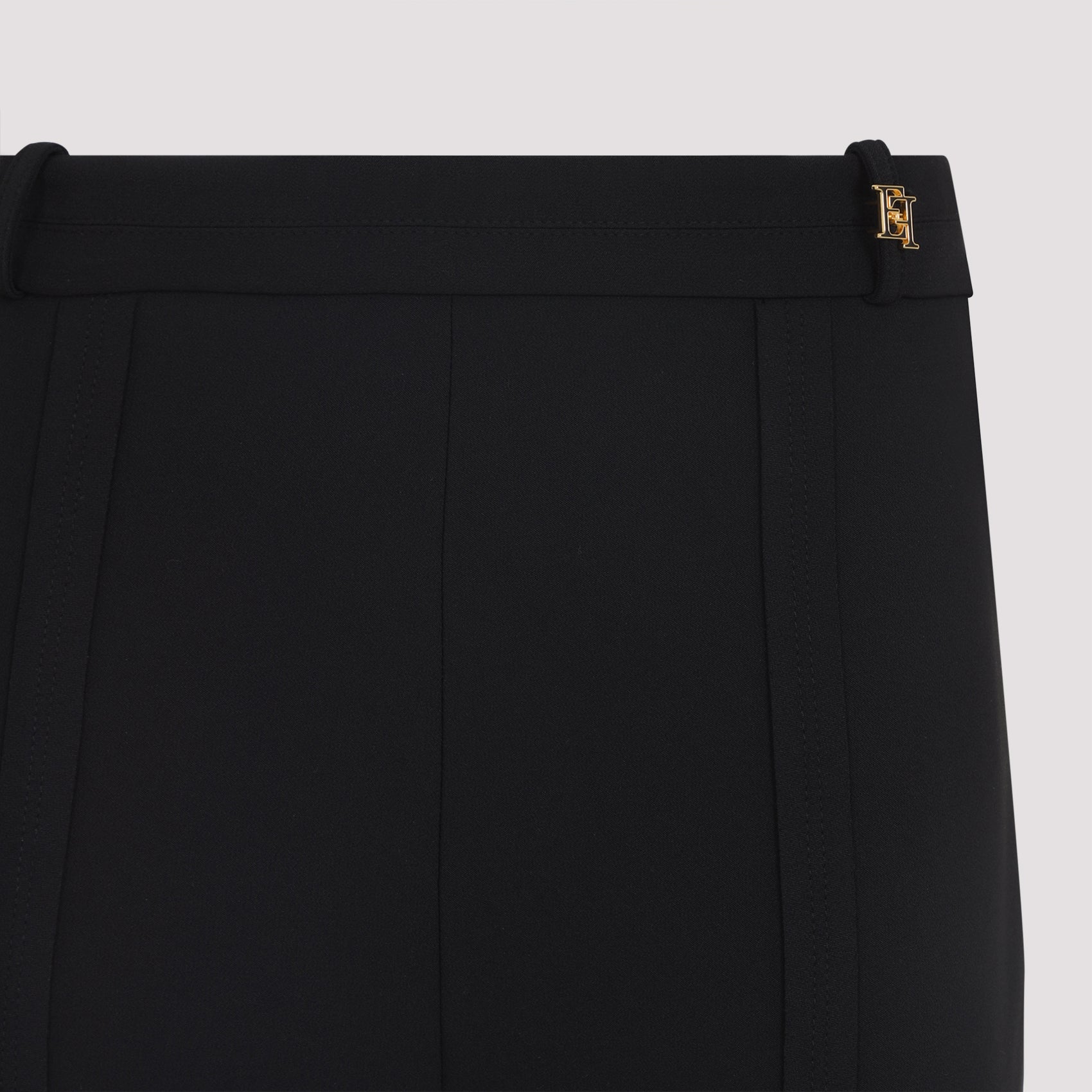 Elisabetta Franchi Regular & straight leg - Black | 5a5a3462d0b40b8358e75ce87196245f0468380b