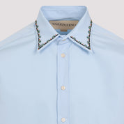 Valentino Shirts - Blue | e000816a8045453421f9a2d61a95e60baf70adde