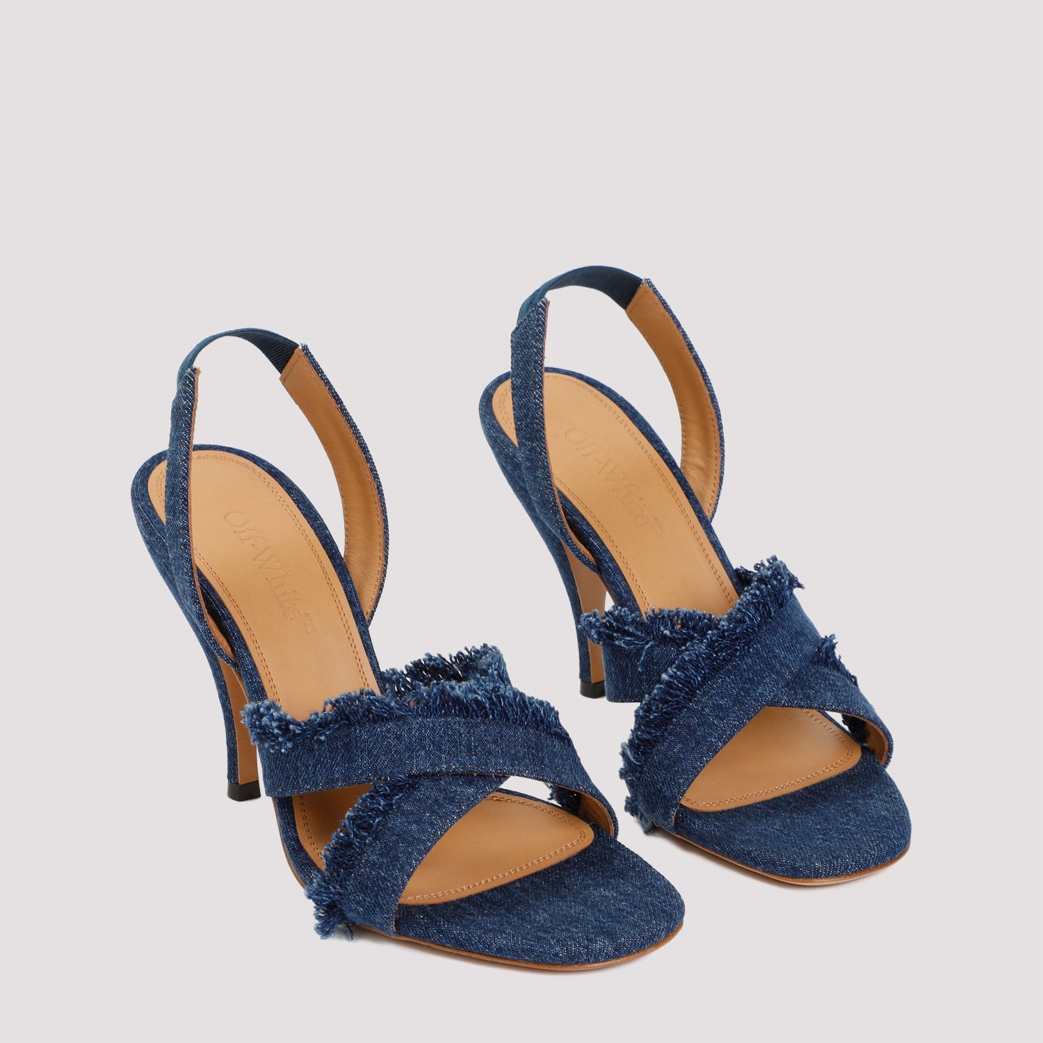 Off White Sandals - Blue | df566d1f2ab4c8715b2a8585702a95423e238beb