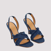 Off White Sandals - Blue | df566d1f2ab4c8715b2a8585702a95423e238beb