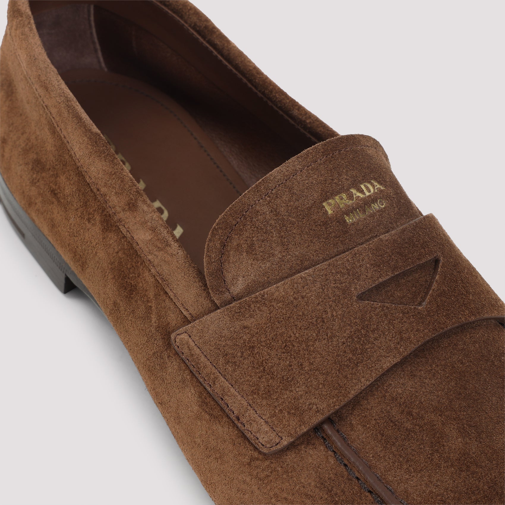 Prada Loafers - Brown | c67c4b352b9eed0504c8a418b00c3be6a73ba810