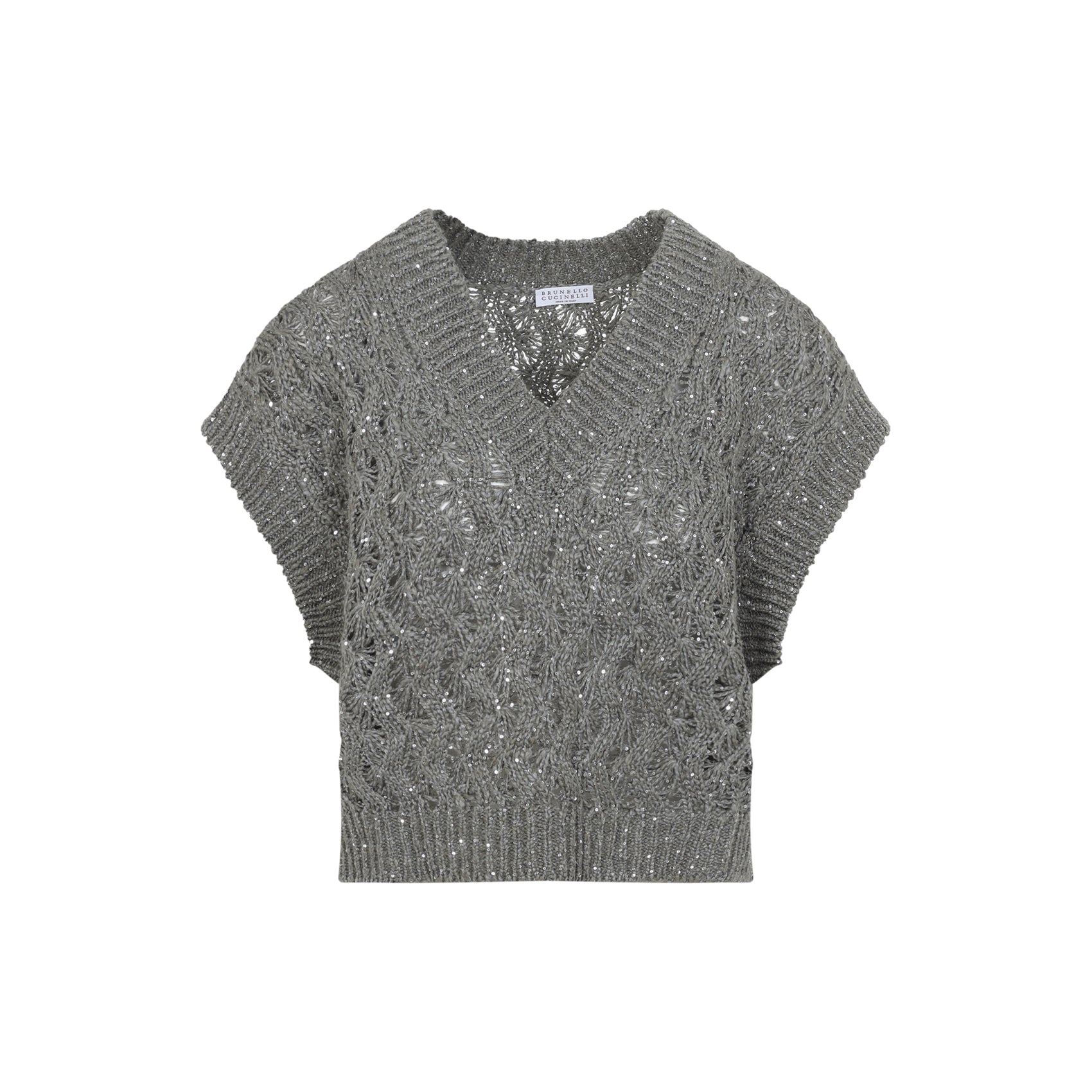 Brunello Cucinelli V neck - Green | 4f389e81886912d9af50b8e0e11d94a4cc00576e
