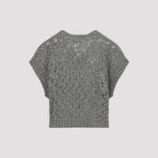 Brunello Cucinelli V neck - Green | 7b82eea29d33e74d00b4479ab75890fddc8d9b4c