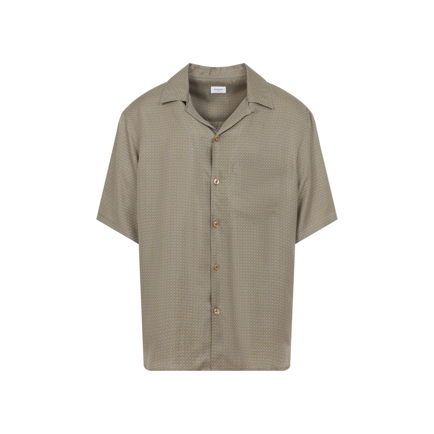 Saint Laurent Shirts - Green | 186a76706fee6123241ccc20091962f1d6f86596