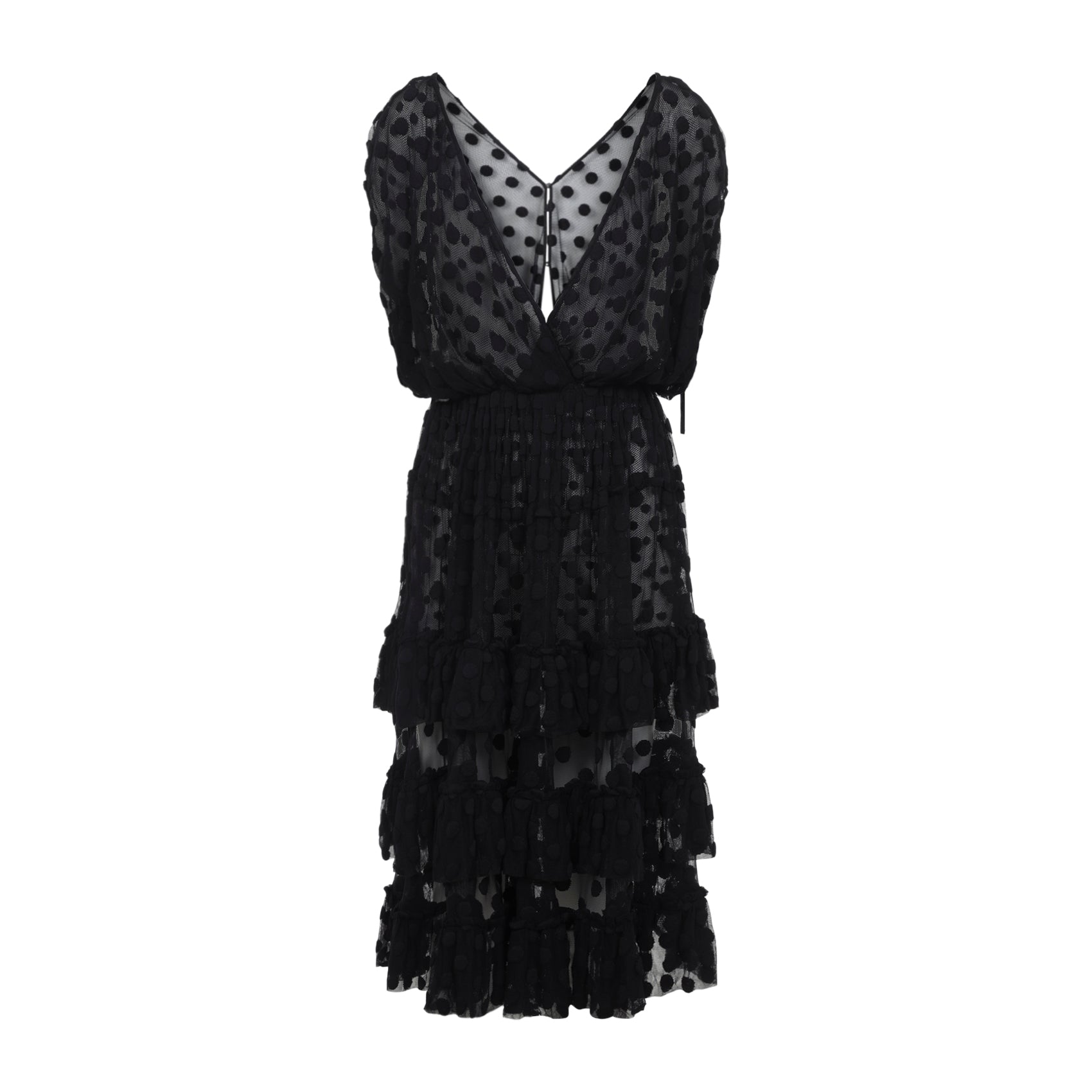 Dries Van Noten Midi dresses - Black | 5c88545b17f876874103f01ad84660703c7bd479
