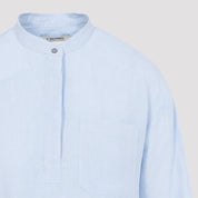 Max Mara`S Shirts - Blue | c43a614bb1e7a4de265549a232377e2184faa348