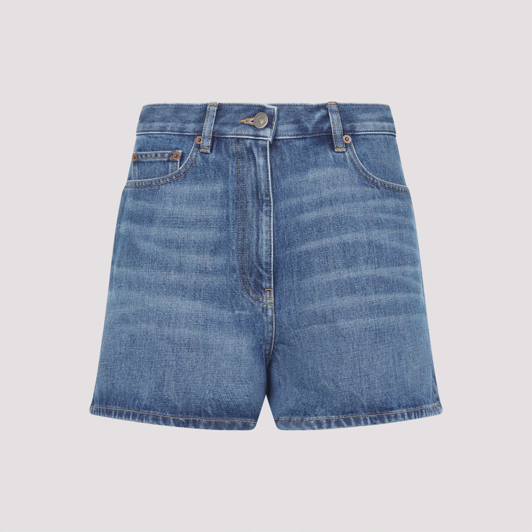 Valentino Denim Shorts - WOMEN CLOTHING - Valentino - T.Luxy